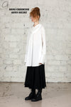 Marc le bihan double -neck shirt 2630 white
